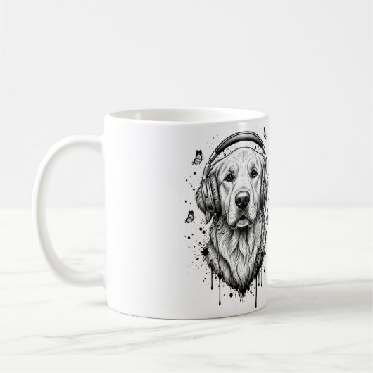 Hundegeschäft Kaffeetasse (Links)