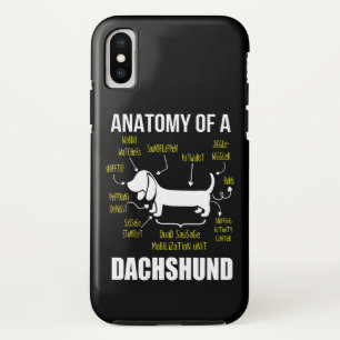 Hundegeschenk Anatomie der Dackel Case-Mate iPhone Hülle