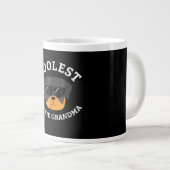 Hundegeschenk| Coolste Rottweiler - Oma Jumbo-Tasse (Vorderseite Rechts)