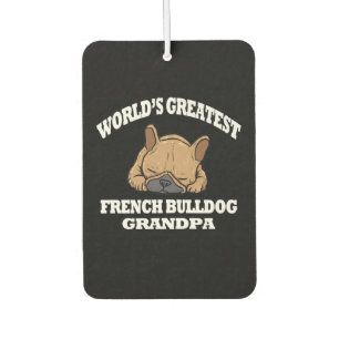 Hundegeschenk   Der größte französische Bulldogge- Autolufterfrischer