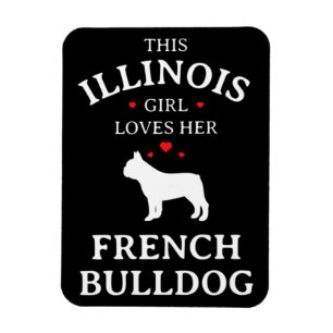 Hundegeschenk Dieses Illinois-Mädchen Liebe ihren Magnet