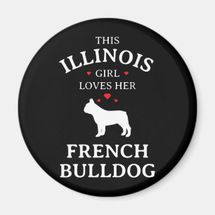 Hundegeschenk Dieses Illinois-Mädchen Liebe ihren Magnet