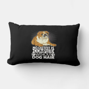 Hundegeschenk English Bulldog Women Men Kids Lendenkissen