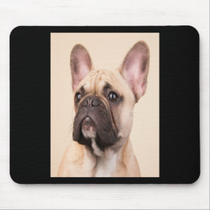Hundegeschenk Französischer Bulldog mit schlecht Mousepad