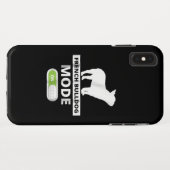 Hundegeschenk | Französischer Bulldog-Mode Case-Mate iPhone Hülle (Rückseite (Horizontal))