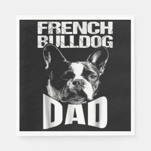 Hundegeschenk   Französischer Bulldog-Vater Serviette