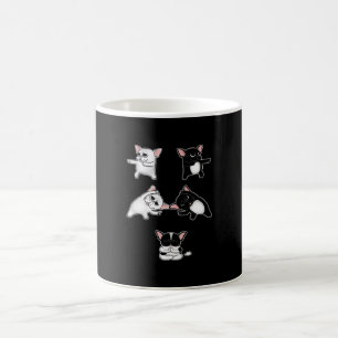 Hundegeschenk French Bulldog Black and White Lov Kaffeetasse