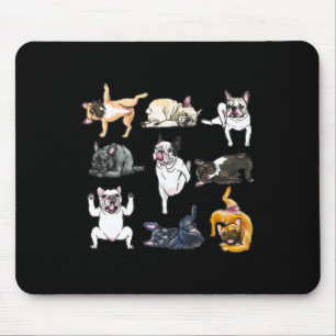 Hundegeschenk French Bulldog Funny Mousepad