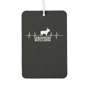 Hundegeschenk   French Bulldog Heart Autolufterfrischer