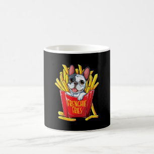 Hundegeschenk Frenchie Fries Kaffeetasse
