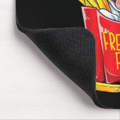 Hundegeschenk | Frenchie Fries Mousepad (Ecke)