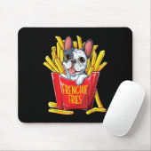 Hundegeschenk | Frenchie Fries Mousepad (Mit Mouse)