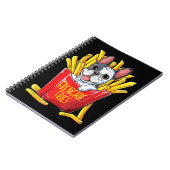 Hundegeschenk | Frenchie Fries Notizblock (Linke Seite)