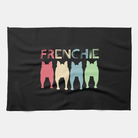 Hundegeschenk | Frenchie Lovely Geschirrtuch (Horizontal)