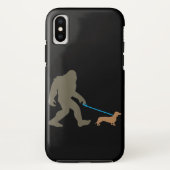 Hundegeschenk | Fußgängerwanderung Dackel Case-Mate iPhone Hülle (Rückseite)