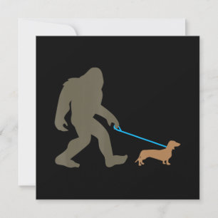 Hundegeschenk   Fußgängerwanderung Dackel Einladung