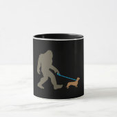 Hundegeschenk | Fußgängerwanderung Dackel Tasse (Zentrum)