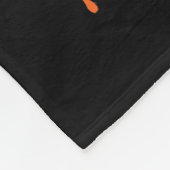 Hundegeschenk | Happy Corgiween Halloween Corgi Fleecedecke (Ecke)