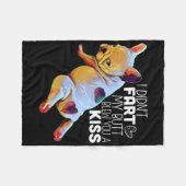 Hundegeschenk| Ich habe dir nicht , dass mein Hint Fleecedecke (Vorderseite (Horizontal))