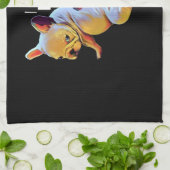 Hundegeschenk| Ich habe dir nicht , dass mein Hint Geschirrtuch (Gefaltet)