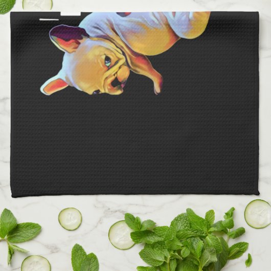 Hundegeschenk| Ich habe dir nicht , dass mein Hint Geschirrtuch (Gefaltet)