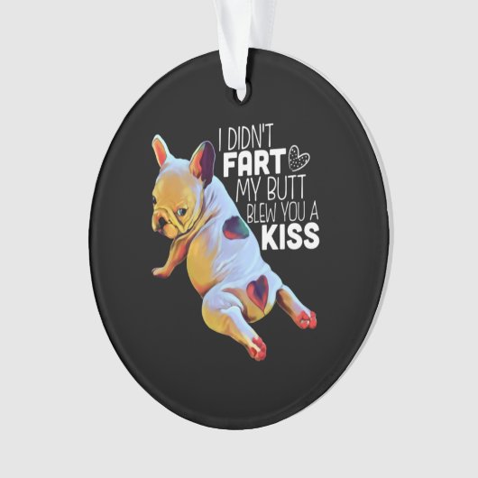 Hundegeschenk| Ich habe dir nicht , dass mein Hint Ornament (Vorderseite)