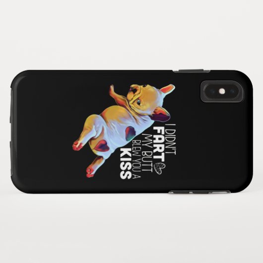 Hundegeschenk | Ich habe nicht Furz, dass mein Hin Case-Mate iPhone Hülle (Rückseite (Horizontal))