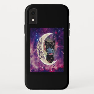 Hundegeschenk   Ich Liebe dich zum Mond und zurück Case-Mate iPhone Hülle