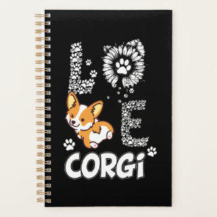 Hundegeschenk Liebe Corgi Lovely Planer