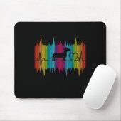 Hundegeschenk| Liebe der Dackel Mousepad (Mit Mouse)