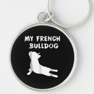 Hundegeschenk   Mein Französischer Bulldog Schlüsselanhänger