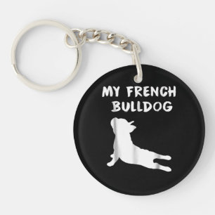 Hundegeschenk   Mein Französischer Bulldog Schlüsselanhänger