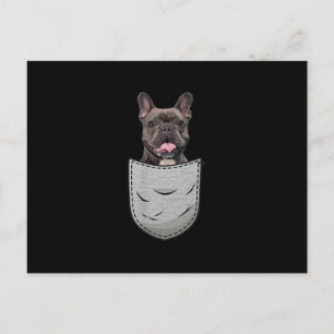 Hundegeschenk Niedliche Bulldog Hunde Liebhaber Feiertagspostkarte