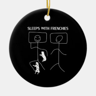 Hundegeschenk Schlafplätze mit Franken Keramik Ornament