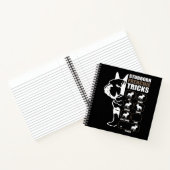 Hundegeschenk | Stubborn Frenchie Tricks Notizblock (Innenseite)