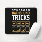 Hundegeschenk | Tricks für stubgeborene Dackeln Mousepad (Mit Mouse)