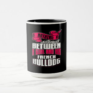 Hundegeschenk   Zwischen einem Mädchen und ihrem f Tasse