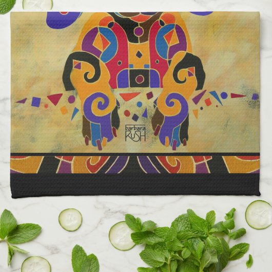 HundeGeschirrtuch Geschirrtuch (Gefaltet)