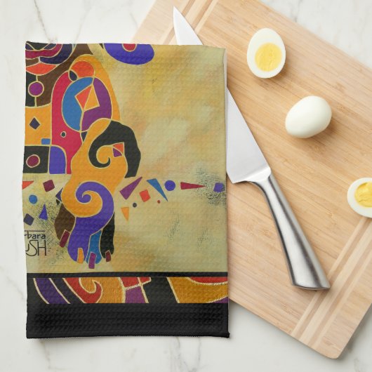 HundeGeschirrtuch Geschirrtuch (Viertel Falte)