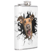 Hundegesicht Flachmann (Rechts)