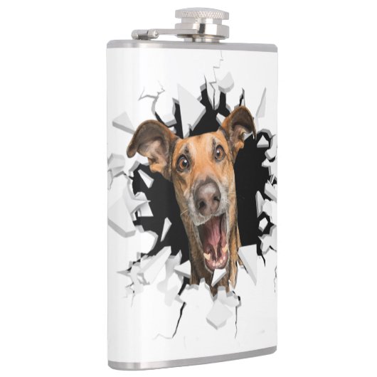 Hundegesicht Flachmann (Rechts)