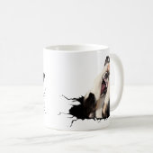 Hundegesicht Kaffeetasse (VorderseiteRechts)