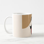 Hundegesicht Kaffeetasse (Links)