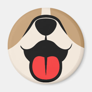 Hundegesicht Magnet