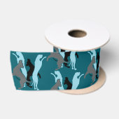 Hundegesicht satinband (Spule)
