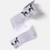 Hundegesicht satinband (Rückseite)