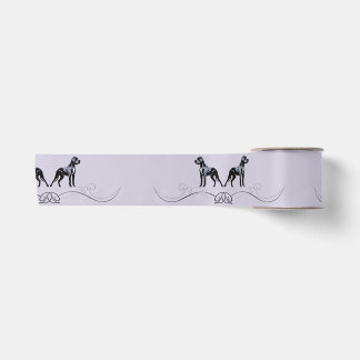Hundegesicht  satinband