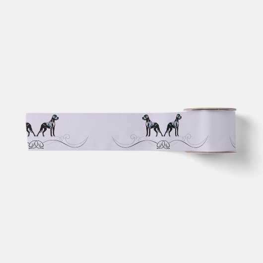 Hundegesicht satinband (Vorderseite)