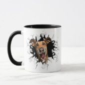 Hundegesicht Tasse (Links)