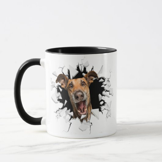 Hundegesicht Tasse (Links)